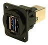 USB ADAPTER, 3.0 TYPE B RCPT-TYPE A RCPT CP30206NM3B