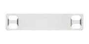 MARKER PLATE, STAINLESS STEEL, NATURAL MMP350H-M