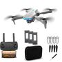 E99 Pro Drone | Set: drone + 3 batteries + case | 1800mAh, EXTRALINK E99 PRO 3 BATERIE POKROWIEC 5905943629965