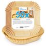 Paper Liners for Air Fryer 16 x 16 cm, 50 pcs, EXTRALINK EX.35663 5907207228587