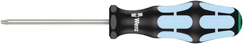 3367 Screwdriver for TORX® screws, stainless, TX 15x80, Wera 05032053001