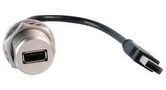USB CABLE, C4 A PLUG-A RCPT, 200MM MP002427