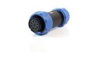 CIRCULAR CONNECTOR, 2POS, RCPT, SOLDER MP002568