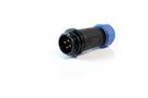 CIRCULAR CONNECTOR, 4POS, RCPT, SCREW MP002573