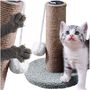 EXTRALINK PETS DRAPAK DLA KOTA KOTÓW KOCIĄT MINI SŁUPEK WIEŻA SIZALOWA PIŁKA ZABAWKA PET-768, EXTRALINK EX.38350 5906168638350