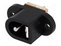 Connector: DC supply; socket; male; 5A; straight; soldering; 5.5mm CLIFF FC681492