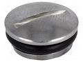 Stopper; PG7; IP68; brass; Plating: nickel; SKINDICHT®; with seal LAPP BL-PG7