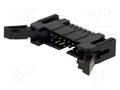 Connector: IDC; socket; male; PIN: 14; straight; THT; 2.54mm; 2x7 CONNFLY AWP-14P