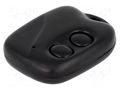 Enclosure: for remote controller; X: 36mm; Y: 46mm; Z: 11mm; ABS MASZCZYK ABS-96