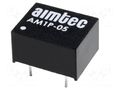 Converter: DC/DC; 1W; Uin: 4.5÷5.5VDC; Uout: 24VDC; Iout: 42mA; DIP8 AIMTEC AM1P-0524SZ