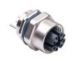 M12 SENSOR CONN, 8POS, FEMALE, PANEL MSXS-08PFFP-SF7001