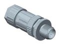 SENSOR CONNECTOR, M12 A, 05P, SCREW M12A-05BMMA-SL8001