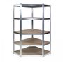 Extralink Corner Shelf, 5-Tier 180x90x30cm 175 kg, EXTRALINK EX.73370 5906692573370