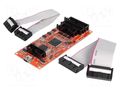 Programmer: microcontrollers; ARM TI,DSP TI; USB; 10.5x4.6mm OLIMEX TMS320-XDS100-V3