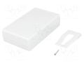 Enclosure: for remote controller; X: 67.5mm; Y: 103mm; Z: 26.5mm STRAPUBOX LP6000CL