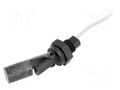 Sensor: liquid level; -20÷130°C; OUT: SPST-NO; lead; 1A; 100W; LS03 MEDER LS03-1A85-PA-500W