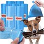 EXTRALINK WORECZKI DLA PSA WORKI FOLIOWE NA PSIE ODCHODY KUPY MOCNE 8 ROLEK 120 SZT, EXTRALINK EX.21540 5907207221540
