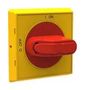 SELECTOR HANDLE, DISCONNECT SW, RED/YEL OHYS2PJ