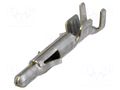 Contact; male; Universal MATE-N-LOK; brass; tinned; 0.5÷2mm2; bulk TE Connectivity MNL-350547-1