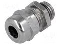 Cable gland; with earthing; M12; 1.5; IP68; brass; SKINTOP® LAPP MS-SC-M12