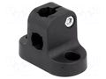 Mounting base; polyamide; D: 12mm; S: 10mm ELESA+GANTER MSX.56-B-10-12
