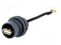 Transition: adapter; 1A; external bayonet,push-pull; UL94V-0 BULGIN PXP6043/A