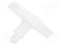 Self-adhesive holder; polyamide; L: 7.94mm; Ø2: 2.54mm ESSENTRA RI-CBSBT-5-01A