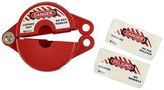 GATE VALVE LOCKOUT, RED, PP GATE VALVE LOCKOUTS GVLO 1-2.5 RED