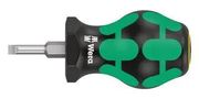 STUBBY SCREWDRIVER, SLOT, 4MM, 24.5MM 335 STUBBY 0,8 X 4,0 X 25 MM
