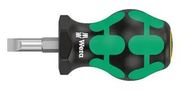 STUBBY SCREWDRIVER, SLOT, 6.5MM, 24.5MM 335 STUBBY 1,2 X 6,5 X 25 MM