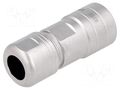 Gland; straight; size 14; metal; Plating: nickel; 10.5mm; RT360 AMPHENOL RT0L-14CG-S1