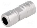 Gland; straight; size 14; metal; Plating: nickel; 10.5mm; RT360 AMPHENOL RT0L-14CG-S1