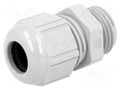Cable gland; M16; 1.5; IP68; polyamide; grey; UL94V-2; SKINTOP® LAPP SKINTOP-16X1.5G