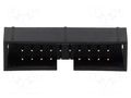 Connector: IDC; socket; male; PIN: 20; straight; THT; 2.54mm; 2x10 AMPHENOL COMMUNICATIONS SOLUTIONS T821-1-20-S1