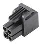 CONNECTOR HOUSING, RCPT, 4POS, 4.2MM 172708-1004