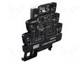 Relay: interface; SPDT; Ucntrl: 24÷230VAC,24÷230VDC; 0.1A; 3÷48VDC WEIDMÜLLER TOS-24-230VUC-0.1A