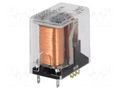 Relay: electromagnetic; DPDT; Ucoil: 24VDC; 5A; Cradle N; miniature TE Connectivity V23154D0721F104
