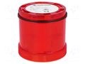 Automation module: light signaller; red; bulb BA15D; 12÷240VDC WERMA WER-64110000