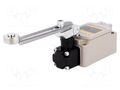 Limit switch; adjustable lever R 90mm, metal roller Ø17,5mm HIGHLY ELECTRIC WL-5108