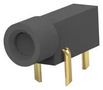 CONN, BANANA, JACK, SOLDER, BLK 350180