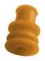 SINGLE WIRE SEAL, SILICONE, ORANGE 2112323-1