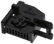 COVER ASSEMBLY, 18POS, PBT GF, BLACK 1379100-1