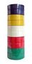 TAPE, PVC, 19MM X 20M, MULTICOLOUR, PK10 MP002163