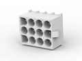 WTB CONNECTOR, HEADER, 12POS, 3ROW, THT 350713-4