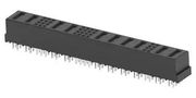 BACKPLANE CONN, RCPT, 4R/46POS/PRESS FIT 1-6450869-0
