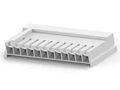 WTB HOUSING, RCPT, 12POS, 1ROW, 2.5MM 1-171822-2