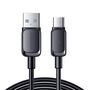 Cable S-AC027A14 USB to USB C / 3A/ 1,2m (black), Joyroom S-AC027A14 1.2m-Bl