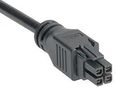 CABLE ASSY, 4POS, RCPT-RCPT, 6.6ft 245132-0420