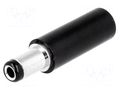 Connector: DC supply; plug; female; 5A; 12V; straight; for cable CLIFF FC681471