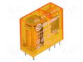 Relay: electromagnetic; DPDT; Ucoil: 6VAC; Icontacts max: 15A; 21Ω FINDER 40.52.8.006.0000